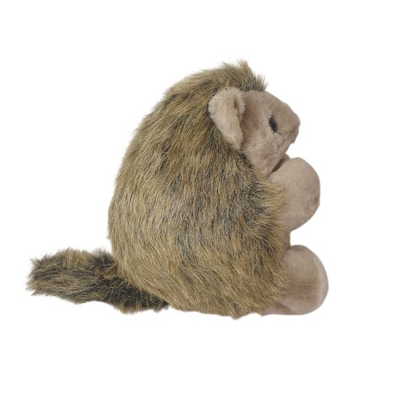 VTG Hedgehog 11" Brown Plush Toy Realistic Soft Cuddly Loveable Huggable - Picture 3 of 7